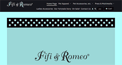 Desktop Screenshot of fifiandromeo.com